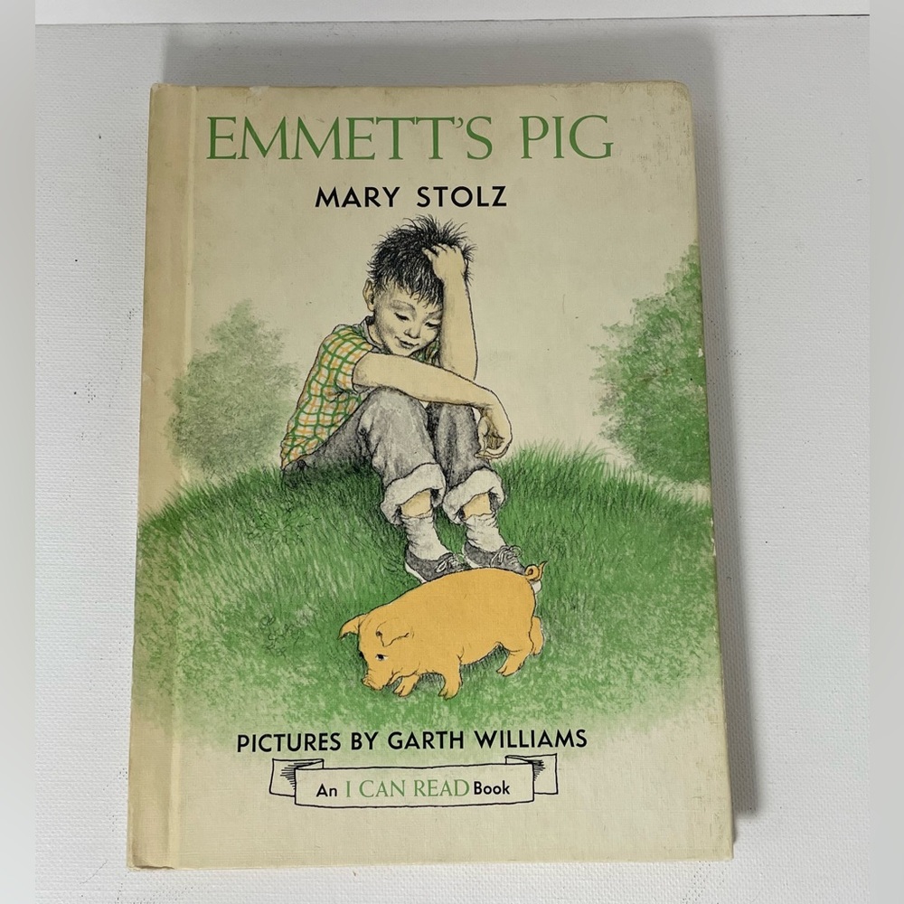 Vintage 1959 Emmett's Pig by Mary Stolz and illustrated by Garth Williams